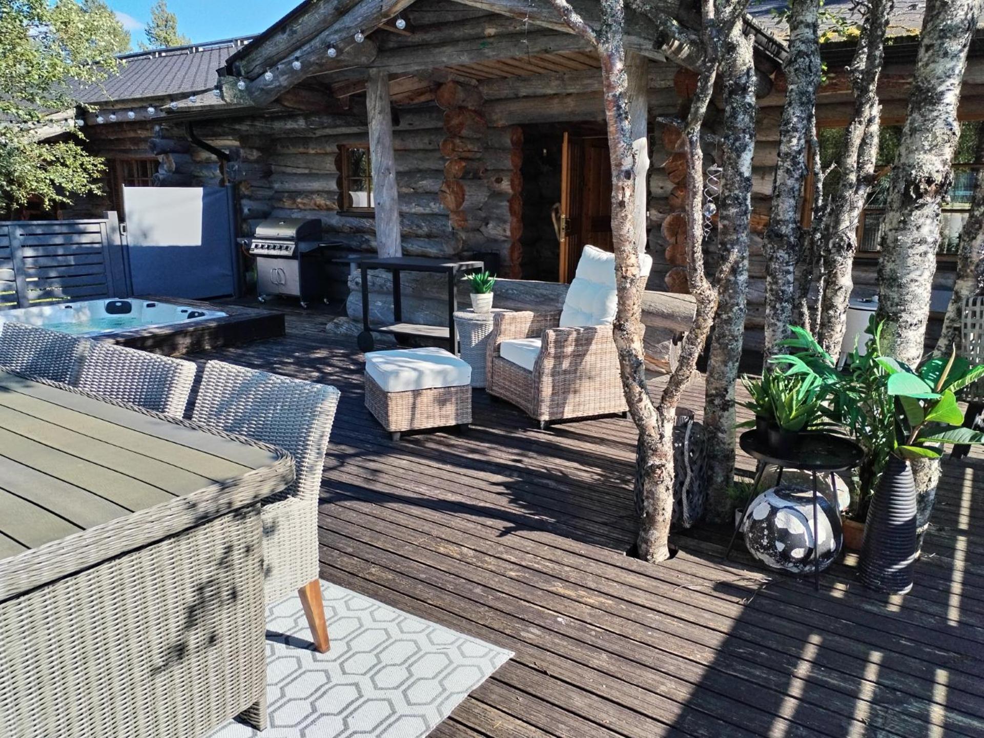 Kuukkeli Log Houses Teerenpesae - Premium Suite A48 サーリセルカ エクステリア 写真
