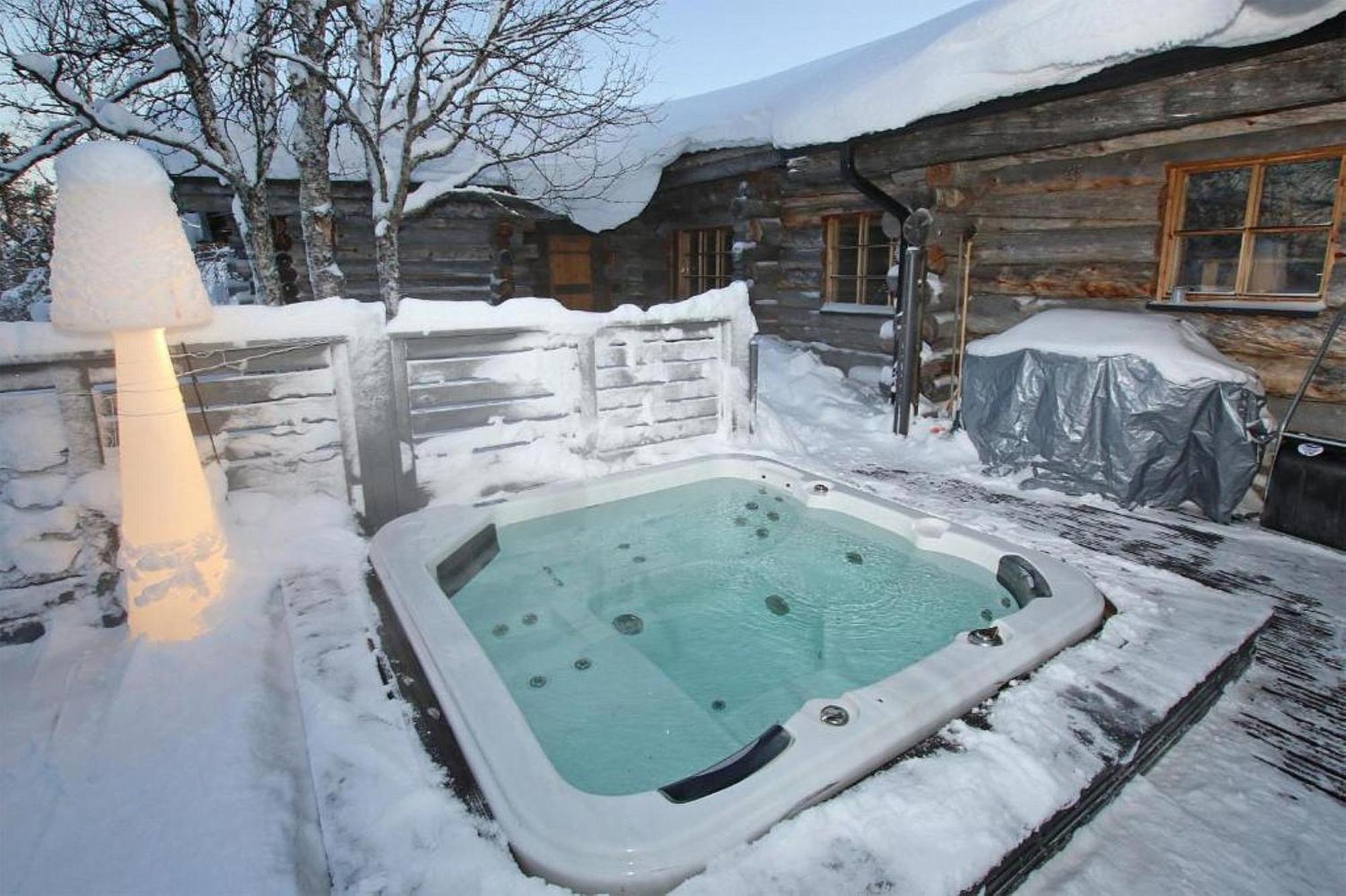 Kuukkeli Log Houses Teerenpesae - Premium Suite A48 サーリセルカ エクステリア 写真